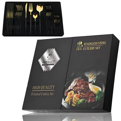 RoyalCut™ Bestickset – 24 delar